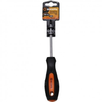 Отвёртка крестовая ВИХРЬ PZ2 100 мм