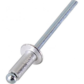 Заклёпки ВИХРЬ алюминиевые 4,8х16 мм, 50 шт